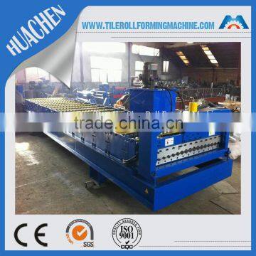 CNC Metal Deck / Iron Sheet Aluminum Corrugated Panel Roll Forming Machine