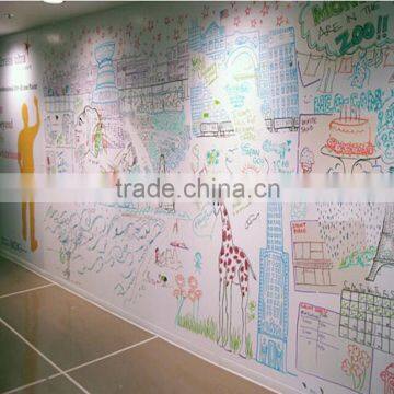 Whiteboard Film for Chalkboard for Wall,easy Erase Writing Whiteboard Film for Office and Home Decorative photo-5