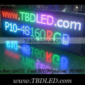 P10 High definition full color led display board