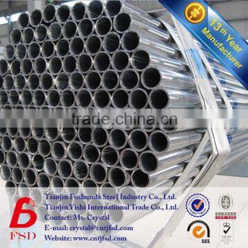 Q195-Q235 Galvanized Steel Round Pipes For Construction