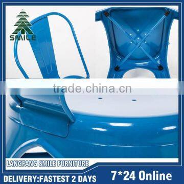 Wholesale Dining Chairs Vintage Metal Industrial Chairs for Sale photo-6