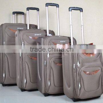 factory job lot eva trolley suitcase set 4pcs