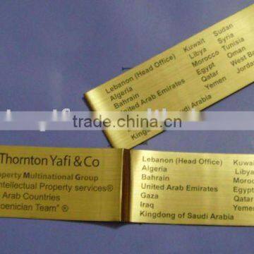 Promotional customized flexible magnetic mylar bookmark