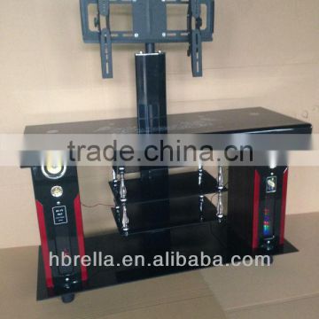 2014 tempered glass TV stand