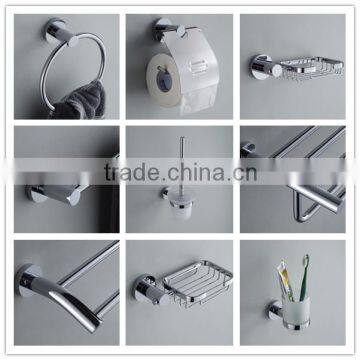 China supplier high quality wall mounted brass chromed bathroom accessory