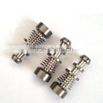baoji stockBest price New titanium domeless nail gr2 14/18mm for Glass Pipe Smoking glass bong glass hookah bubbler