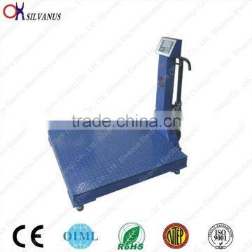 Portable bathroom scale electronic