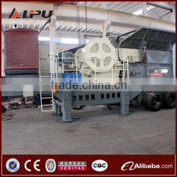 Professional Designed Mobile Impact Cone Jaw Rock Stone Crusher