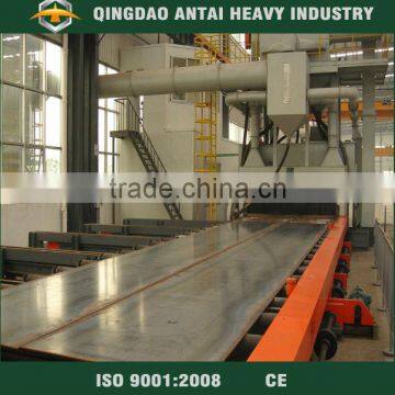 Automatic steel plate shot blasting painting machine(2500*800)