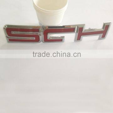 Wholesale 3D ABS Plastic Chrome Plated Self- Adhesive Car Grille Badges Car Badge photo-6