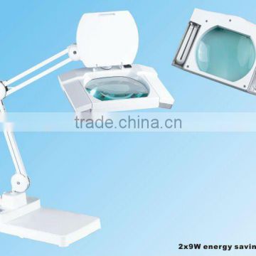 magnifier glass and lamp/magnifier lamp/lamp with magnifying glass