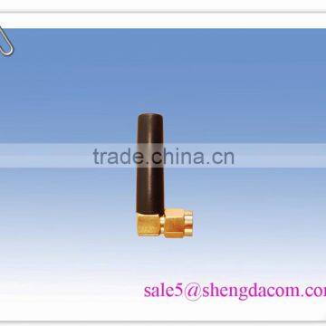 GSM 900-1800MHZ short ruber duck antenna with right angle SDD3.5