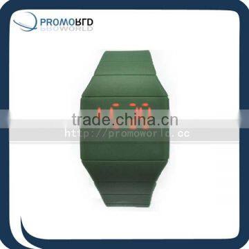 2013 led touch screen hand watch,digital silicone watch