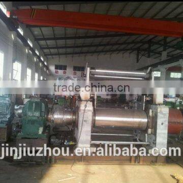 Two roll rubber open mixing mill with CE goworld / rubber mixing mill factory price