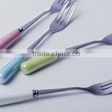 stainless steel children fork, fruit fork