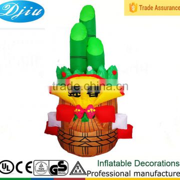 DJ-XT-37 inflatable welcome spring the bamboo china culture indoor decoration