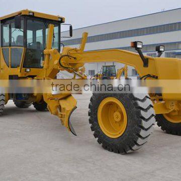 China 180HP SDLG motor grader with Shanghai/cummins engine ZF6WG180 transmission