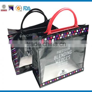 High quality flat bottom side gusset laminated handbag