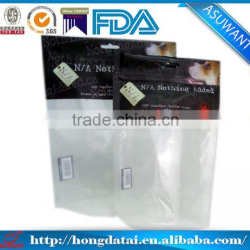 Plastic good grade heat sealed clear packaging bag