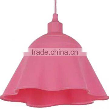 E27 socket Plastic chandelier parts, silicone moroccan hanging lamp