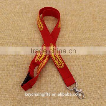 Red card holder lanyard/ polyester lanyard with custom printed logo promotion                        
                                                                                Supplier's Choice