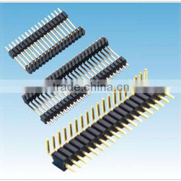 Pitch 0.80*1.20mm Pin Header Dual Row SMT