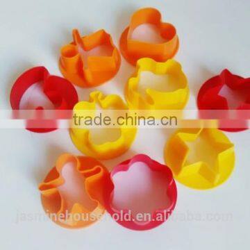 Nice Design Differnt Shaped Promotional Plastic cookie cutters