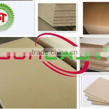 plain smooth MDF/Raw MDF with cheap price in china/China MDF