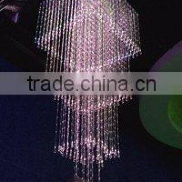 optical fiber chandelier