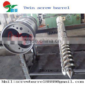 Bimetallic extruder twin screw barrel spare part