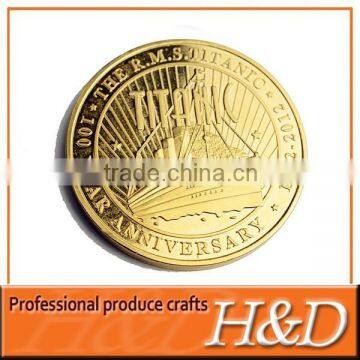 2015 china high quality gold cion with customised on sale