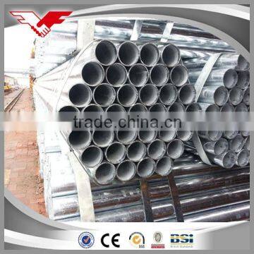 Q345 material hot dipped galvanized steel pipe for scaffolding