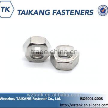 High Quality Made in china 304 Hex Hexagon Nut