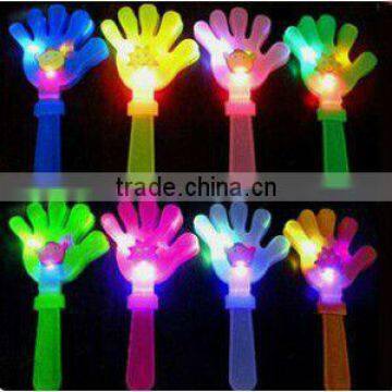 Led blinking hand clapper