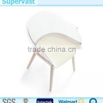 Outdoor General Use High Quality Plastic Chair Transparent