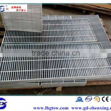 Professionally manufacture galvanized steel grating with 6mm cross bar