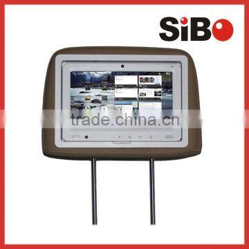 9" Taxi Back seat Android Headrest Monitor Touch screen Tablet With Advertising Software GPS 3G