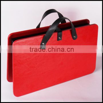 Creative fashion personality packaging bo hotel gift company commonly used quality leather gift bo manufacturers