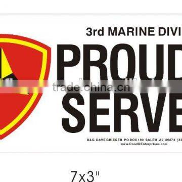 2016 Direct Manufacturer Hot Sale Bumper Sticker/ Indoor Window Car Sticker photo-3