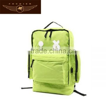 High quality colorful waterproof backpack school bag