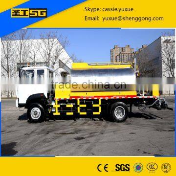 Road Construction Machine Automatic Asphalt /Bitumen Distributor Truck 6000L photo-2