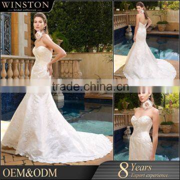 New Fashionable Special Design puffy wedding dress