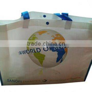 2016 customized custom Fashion promotional laminated non woven bag