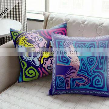 2016 Popular Comfortable Heat Transfer Printed Pillow With Artwork photo-2