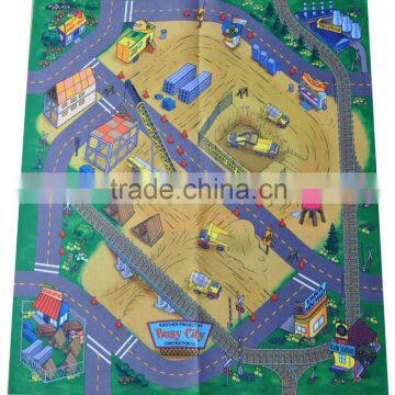 The Train Wooden Railway Island of Sodor Felt Playmat