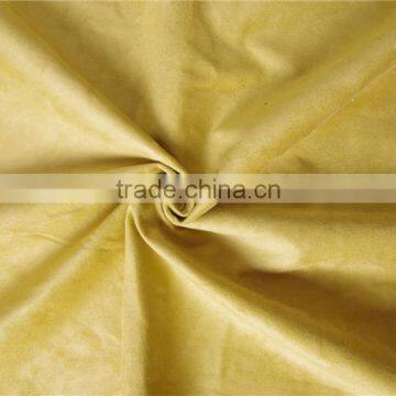 100% polyester warp knitting suede fabric combined with TC suede sofa fabric