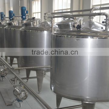 Automatic CIP cleaning machine with plate heat exchanger