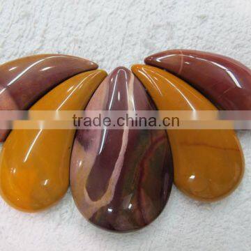 Mookaite pear shape and freeform cabochon bead charms and pendants,semi precious stone jewelry sets, factory direct wholesale