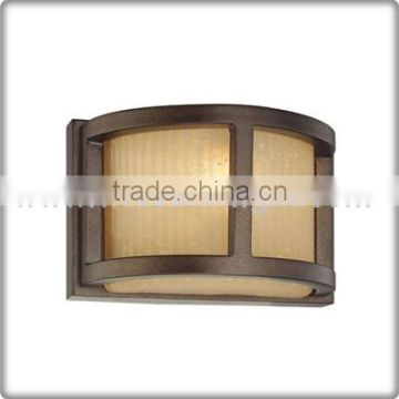 UL CUL Listed Painted Coffee Lobby Wall Sconce With Glass Shade W50142