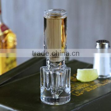 Factory Crazy Selling acid washing frost shot glass